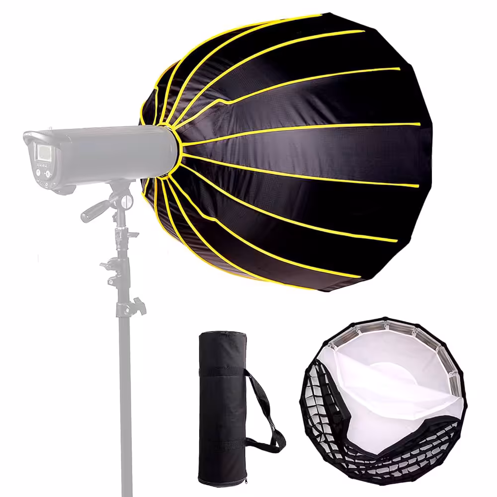 سافت باکس پارابولیک پرتابل 120 سانت (دارای گرید)