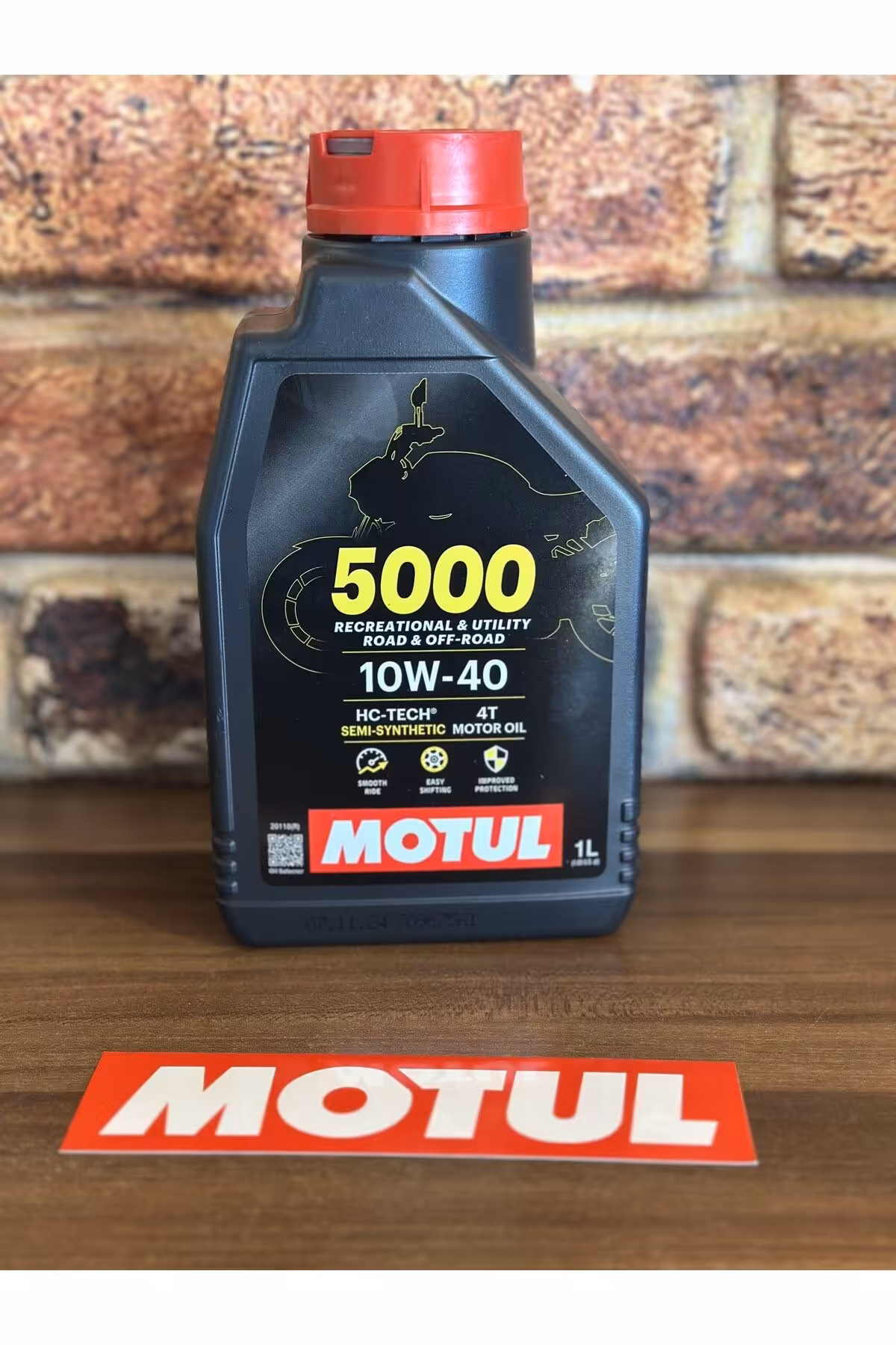 روغن و مکمل موتور 5000 10W 40 OIL 1 لیتری سری جدید Motul