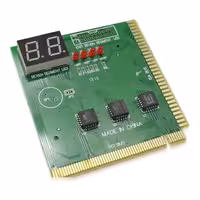 دیباگر و عیب یاب کامپیوتر 2 نمایشگر (PCI &amp; ISA)