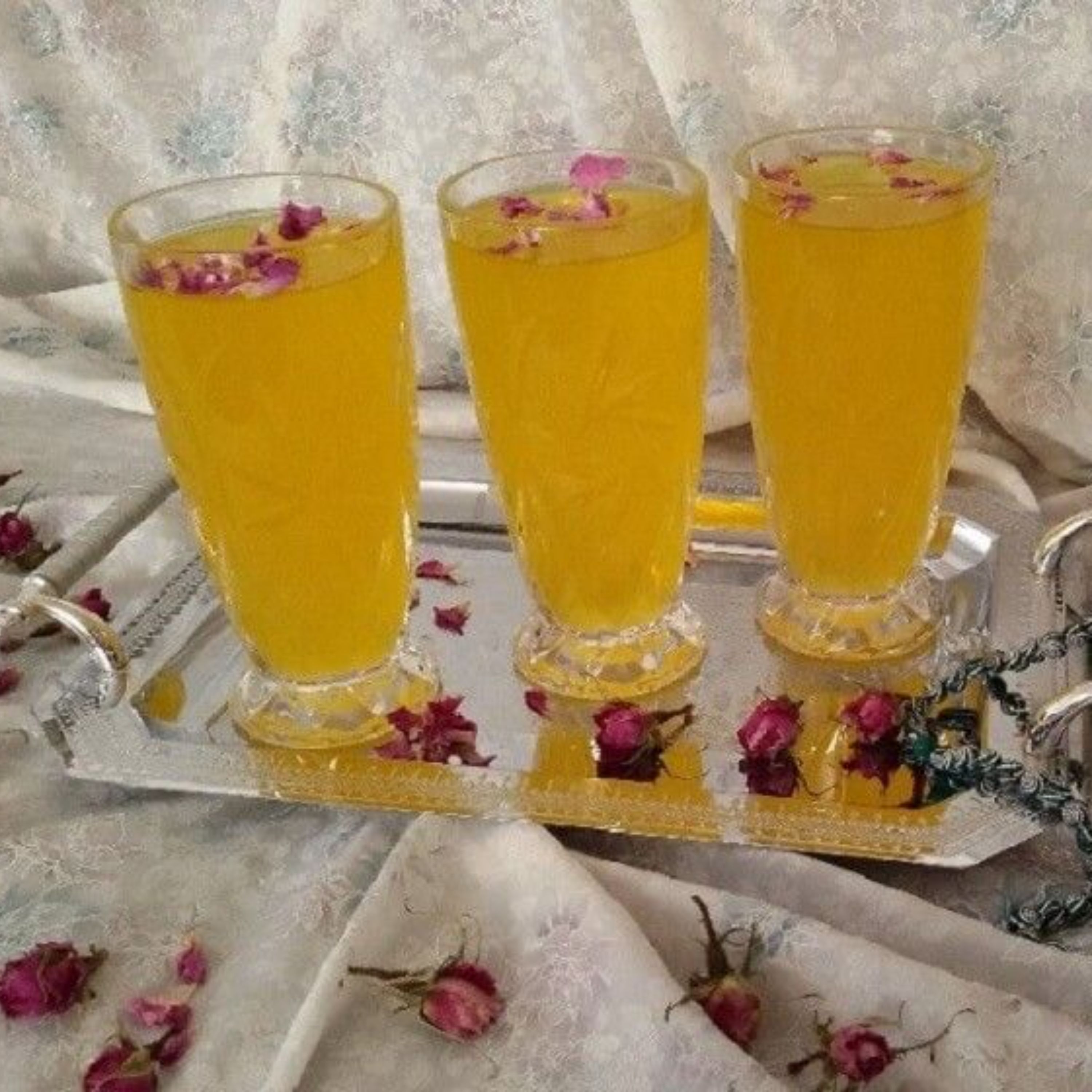 شربت غلیظ شده و طبیعی بهار نارنج