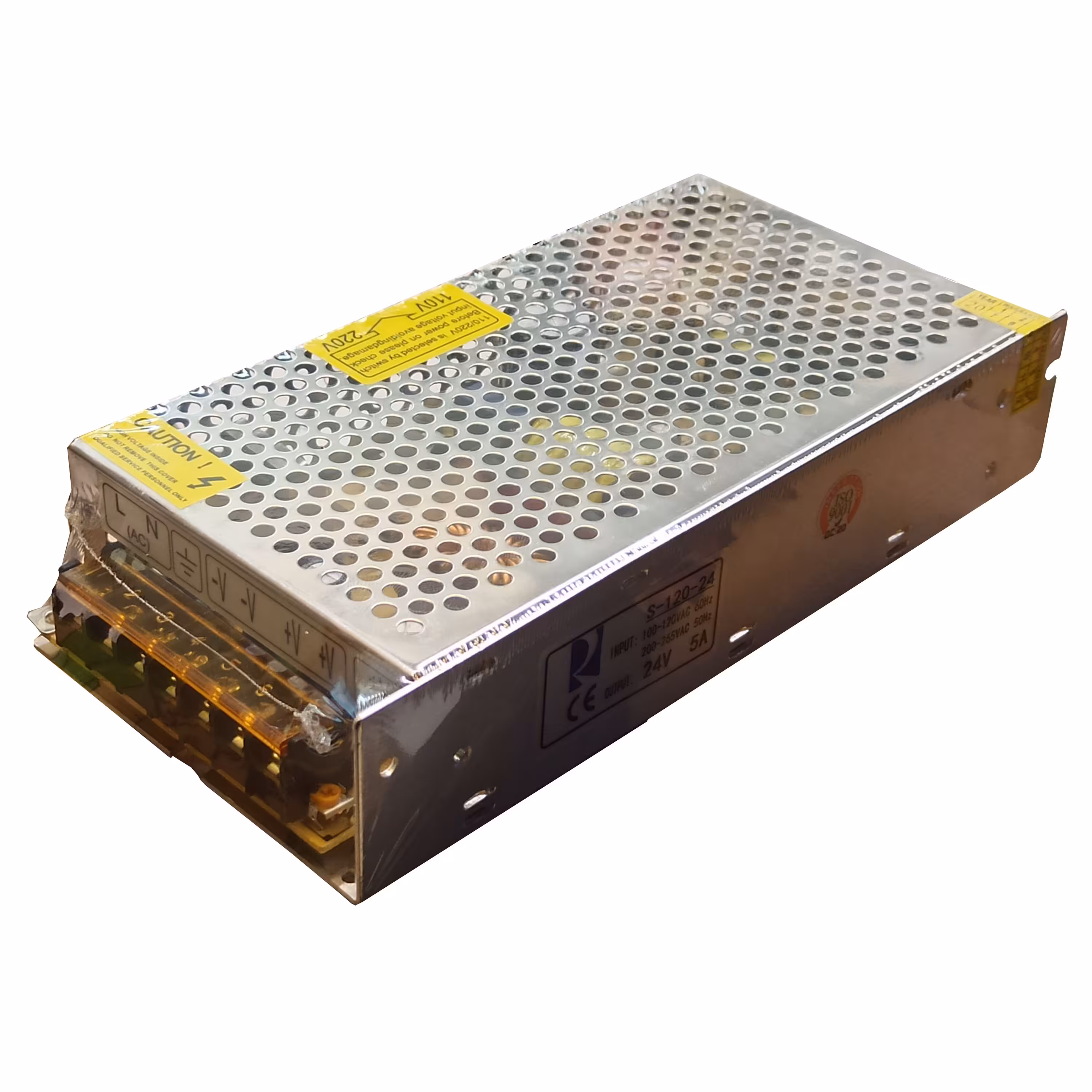 آداپتور 24 ولت 5 آمپر فلزی