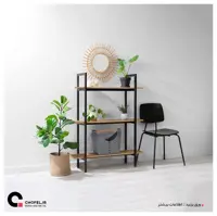 استند ایستاده 3 طبقه  ( چوب و فلز ) 