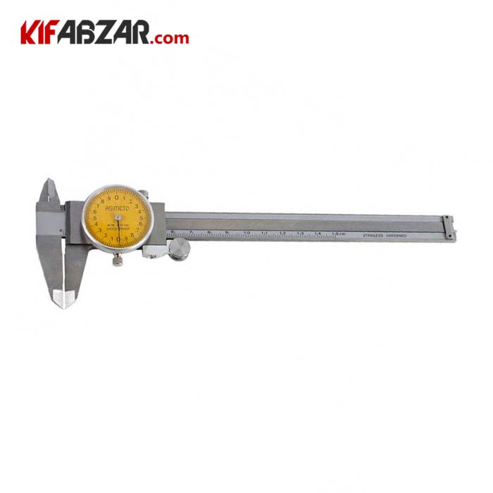 کولیس ساعتی 15 سانتیمتر آسیمتو مدل 2 06 303