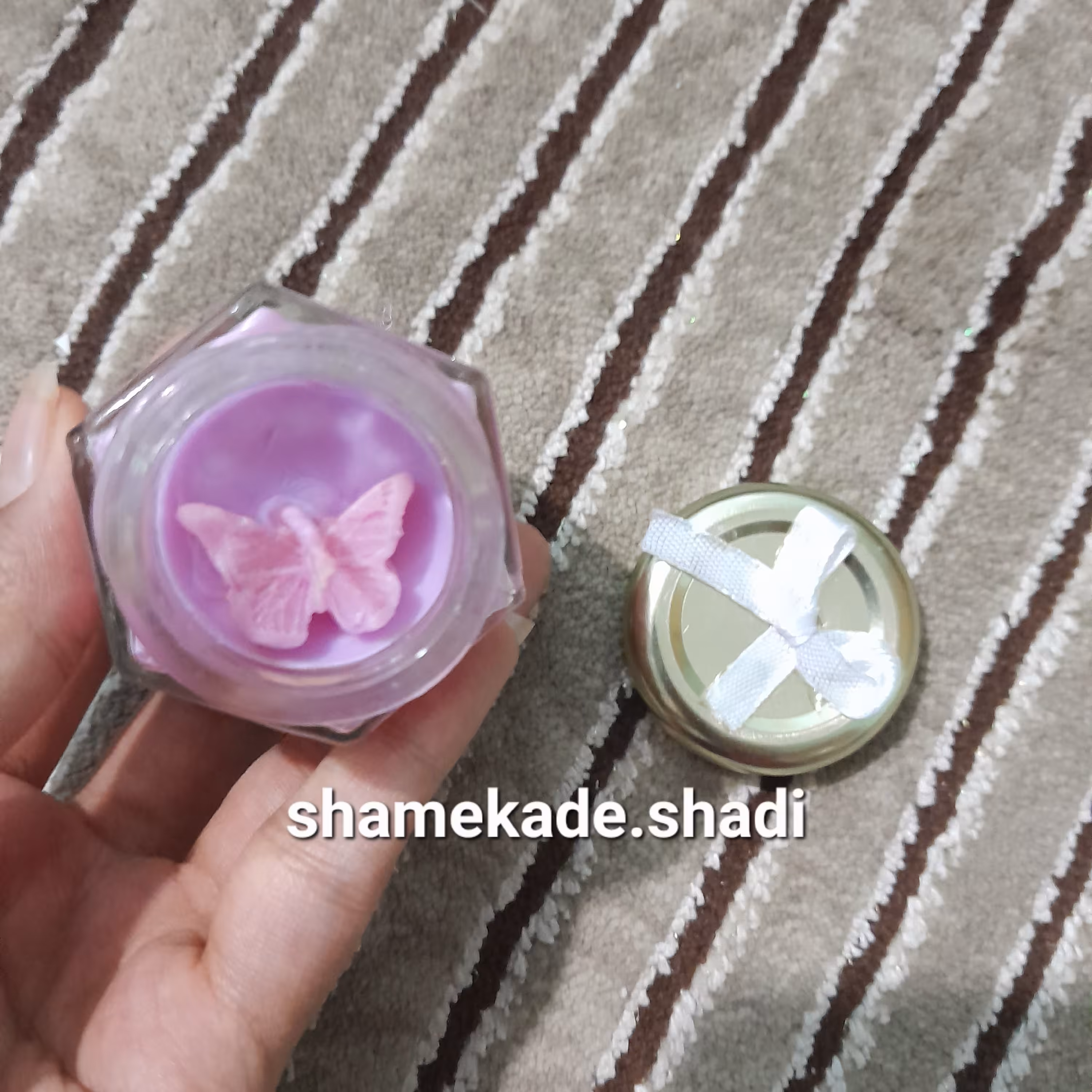 شمع معطر توت فرنگی