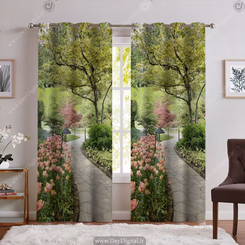 پرده سه بعدی طرح منظره PK-6821