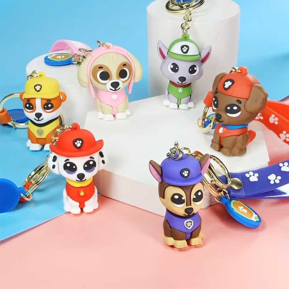 جاکلیدی سیلیکونی طرح سگ