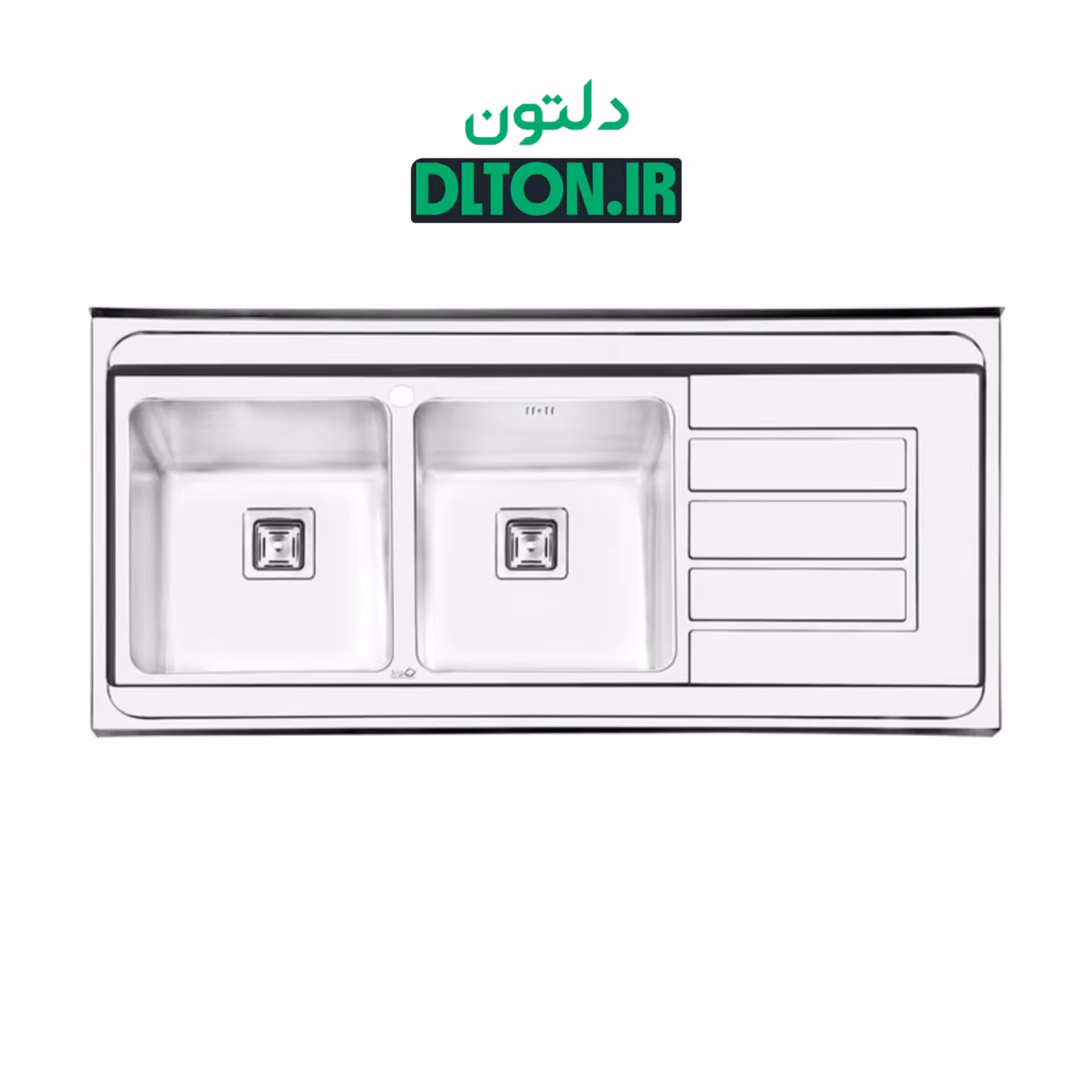 سینک ایلیا استیل 1063 روکار