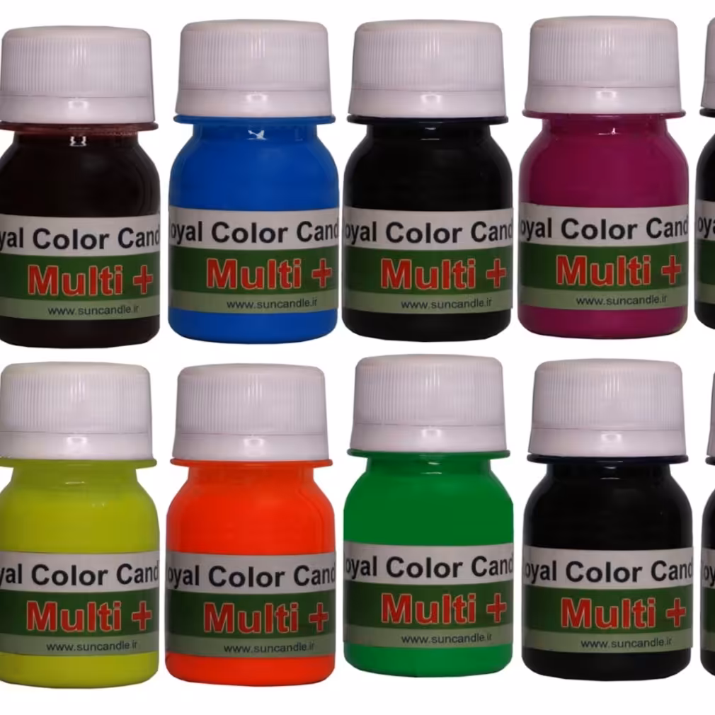 رنگ مایع شمع (پک 6عددی) 