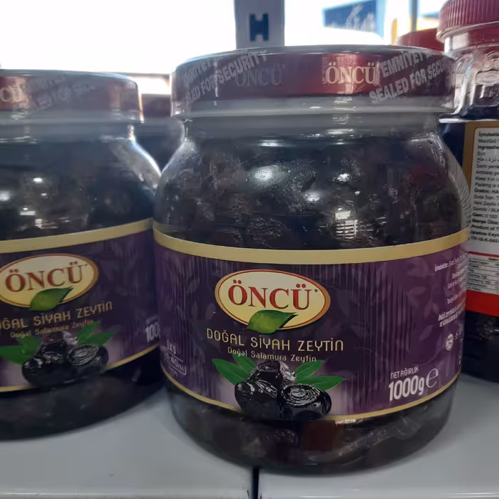 زیتون سیاه چروک اونجو یک کیلوگرمی ترکیه