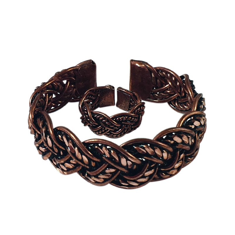 نیم ست مسی گیس بافت