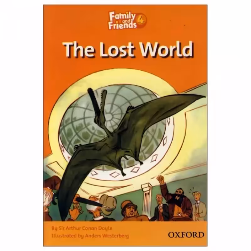 The Lost World Story Book Family and Friends 4 کتاب