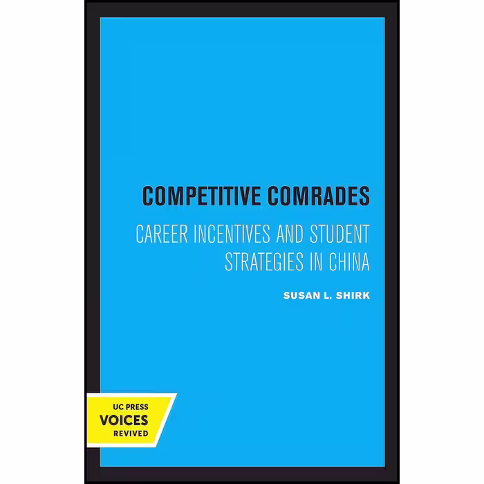 کتاب زبان اصلی Competitive Comrades اثر Susan L Shirk
