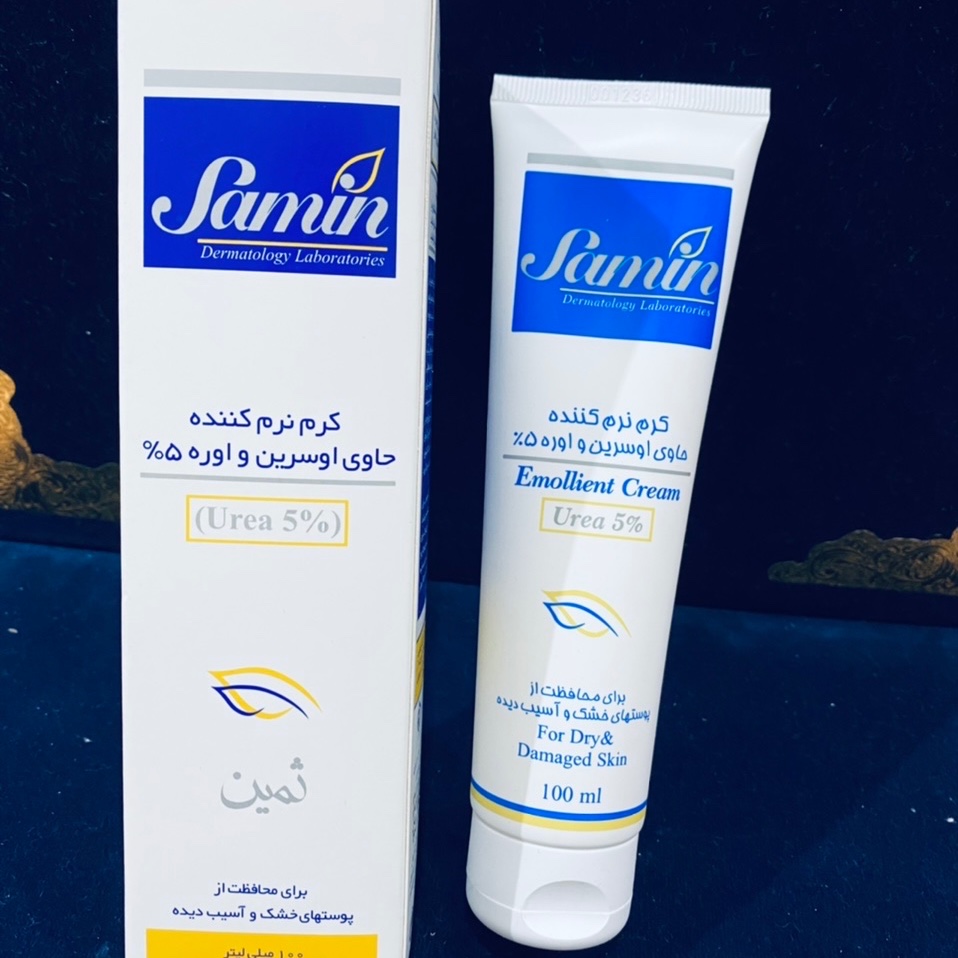 کرم نرم کننده حاوی اوسرین و اوره 5درصد ثمین Samin