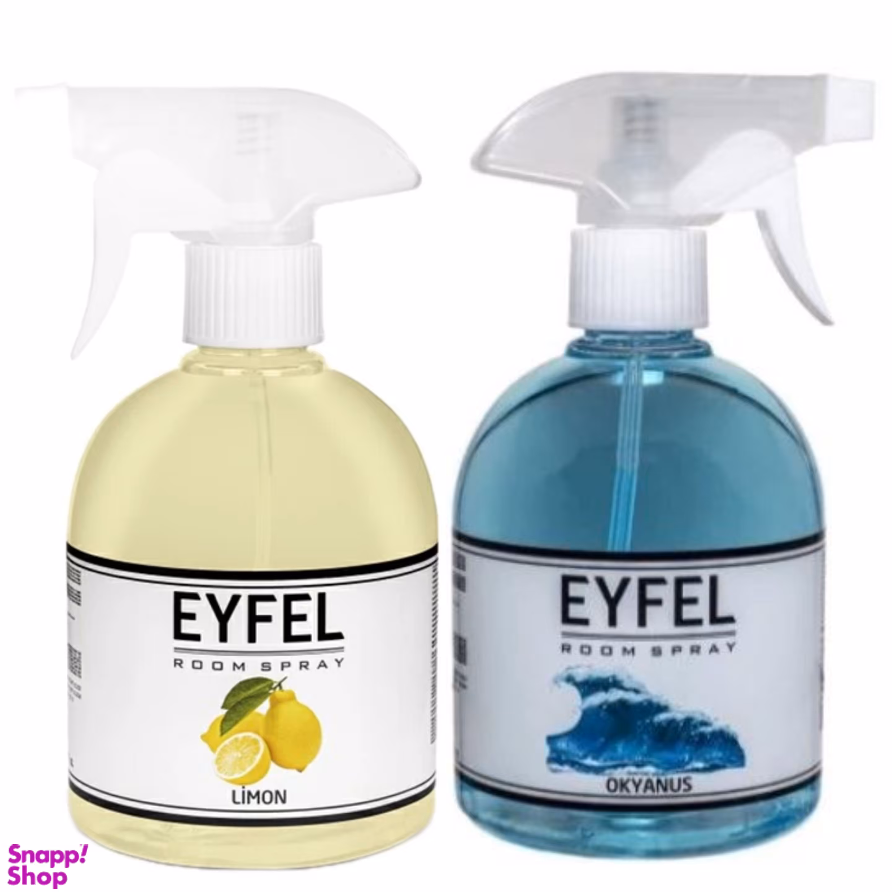خوشبو کننده هوا ایفل مدل لیمو و اقیانوس حجم 500 میلی لیتر مجموعه 2 عددی