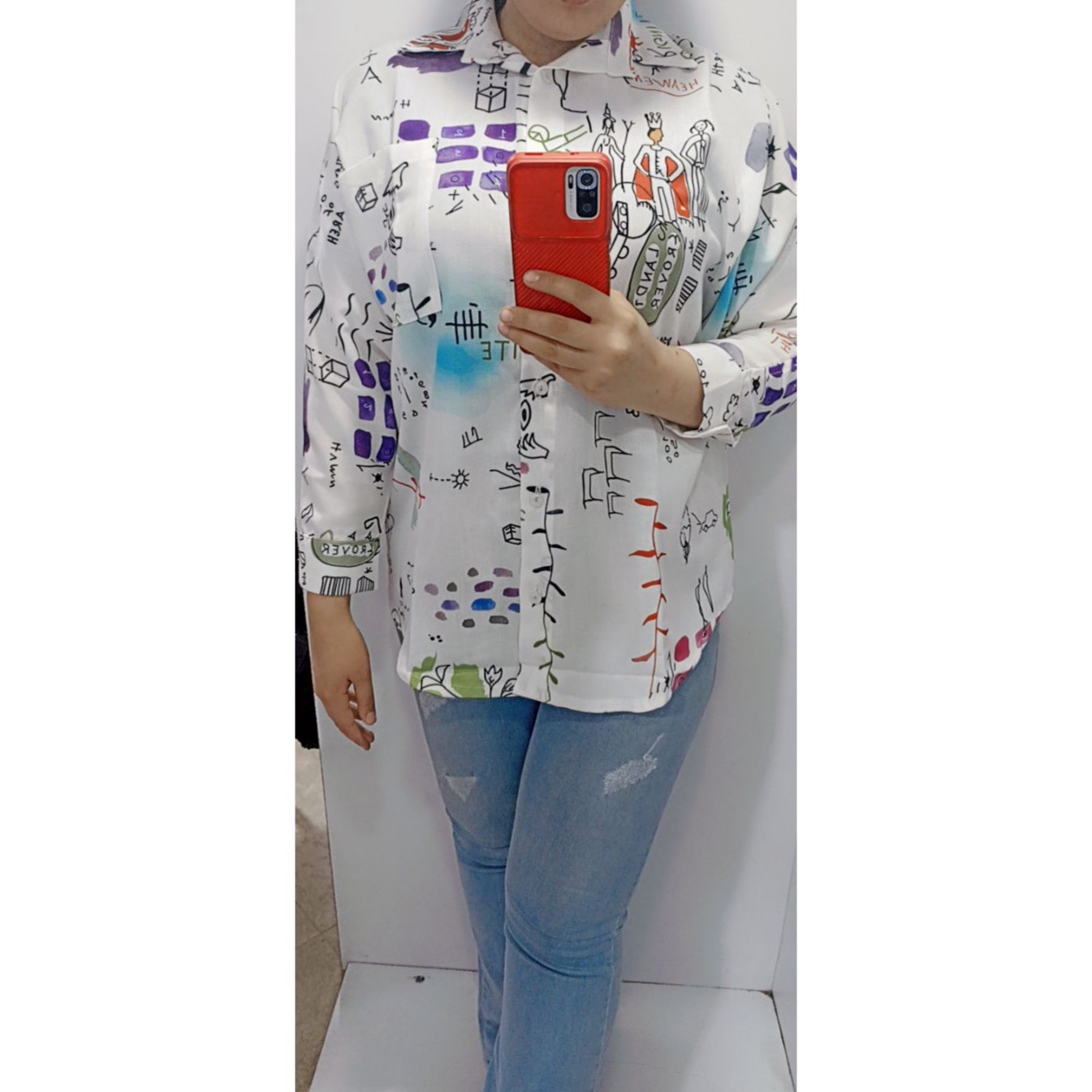 مانتو لنین زنانه کوتاه