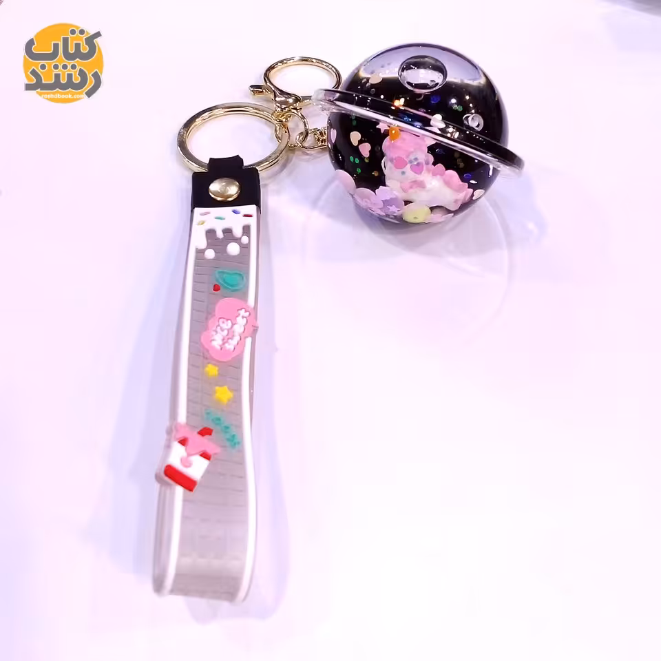 جاکلیدی (سرکلیدی) آکواریومی طرح متنوع یونیکورن و فضانورد