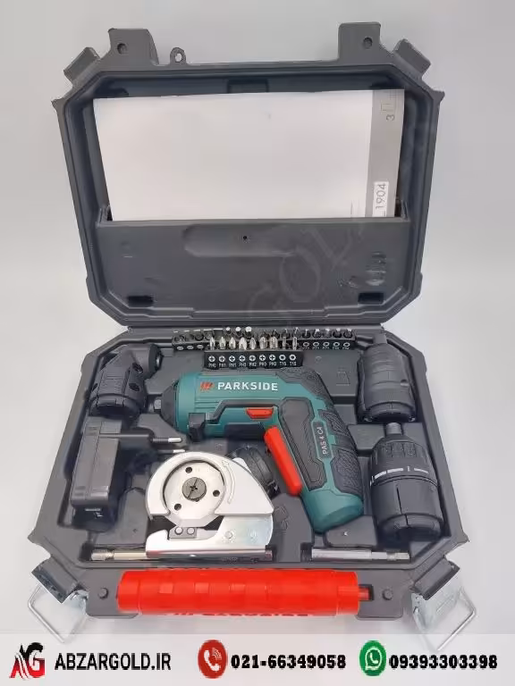 پیچ گوشتی شارژی 4کاره پارکساید مدل PAS 4 A2