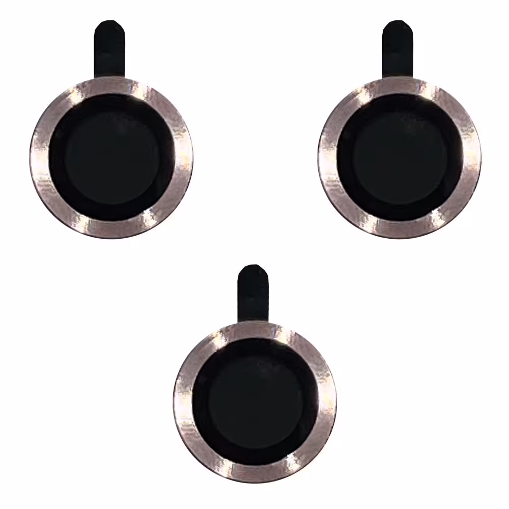 محافظ لنز دوربین رینگی مناسب برای گوشی موبایل اپل Iphone 12 Pro Max رنگ رزگلد