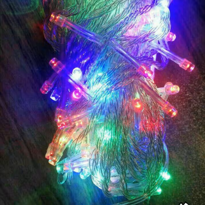 ریسه سوزنی جشن تولدی 100 لامپ مولتی کالر