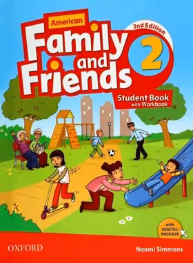 کتاب American Family And Friends 2 - انتشارات دانشگاه آکسفورد و جنگل - چی بخونم