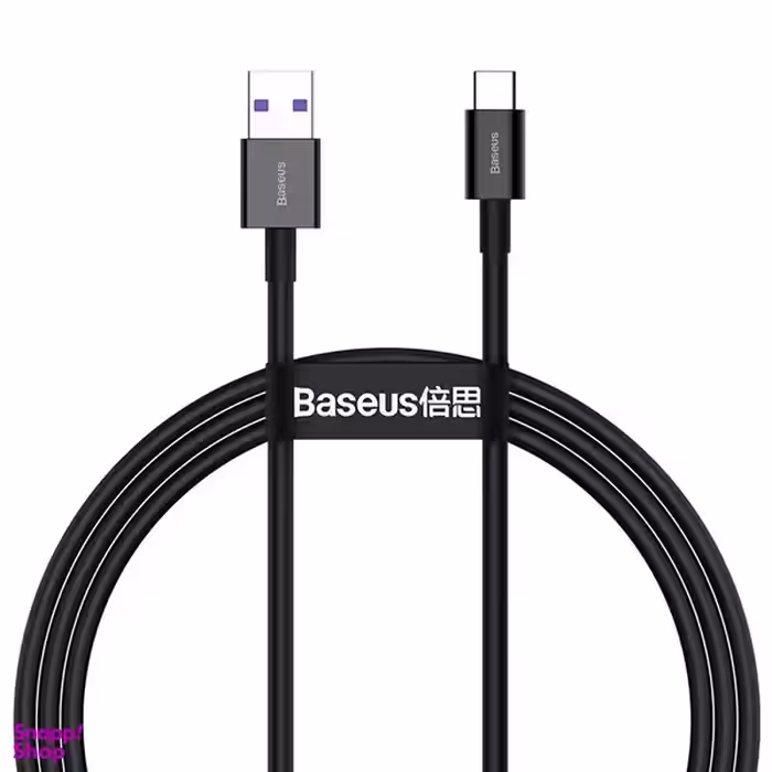 کابل USB-A To Type-c باسئوس مدل 66W catys-02 طول 1 متر