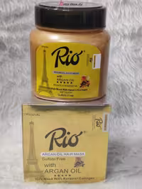 ماسک مو اورجینال کراتینه ریو (Rio) ARGAN OIL