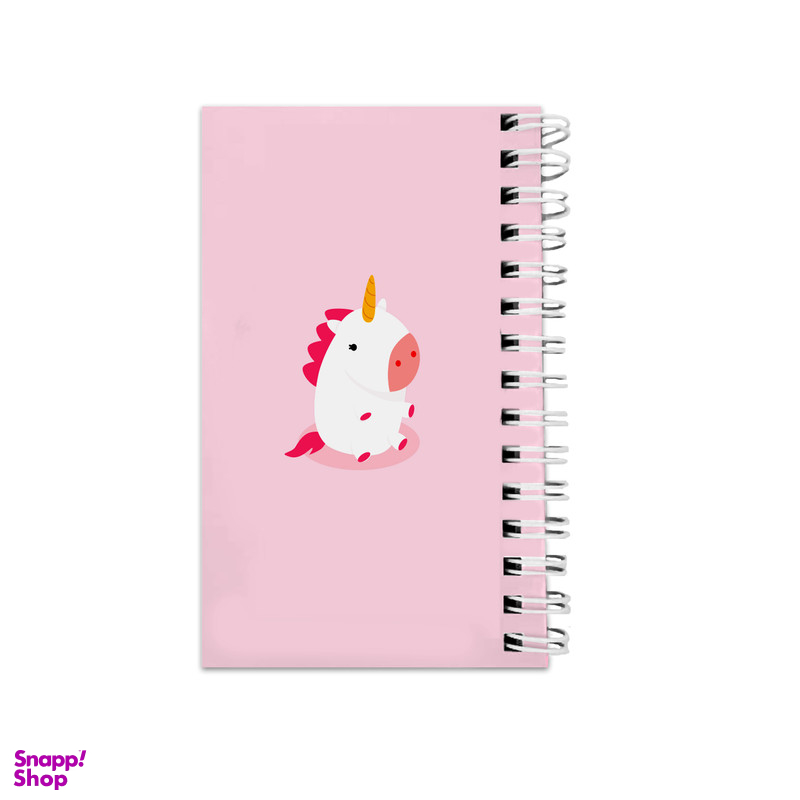 دفترچه یادداشت مدل to do list طرح اسب تک شاخ کد bambi64670