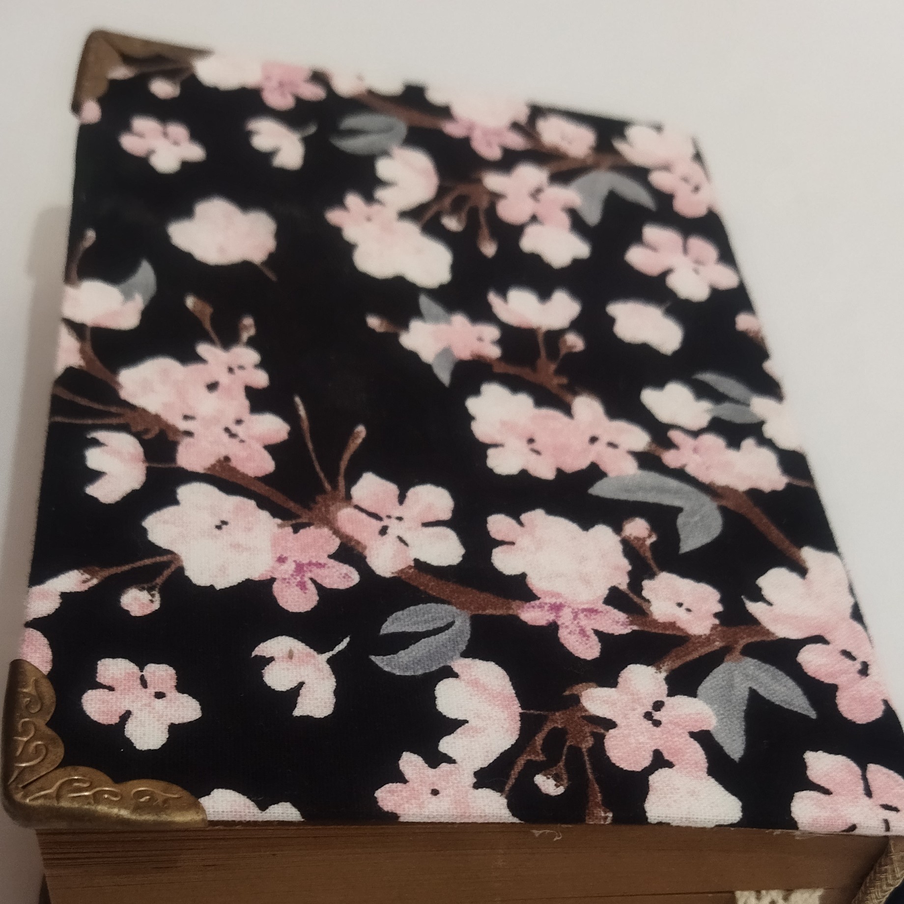 دفتر دستساز جلد پارچه ای