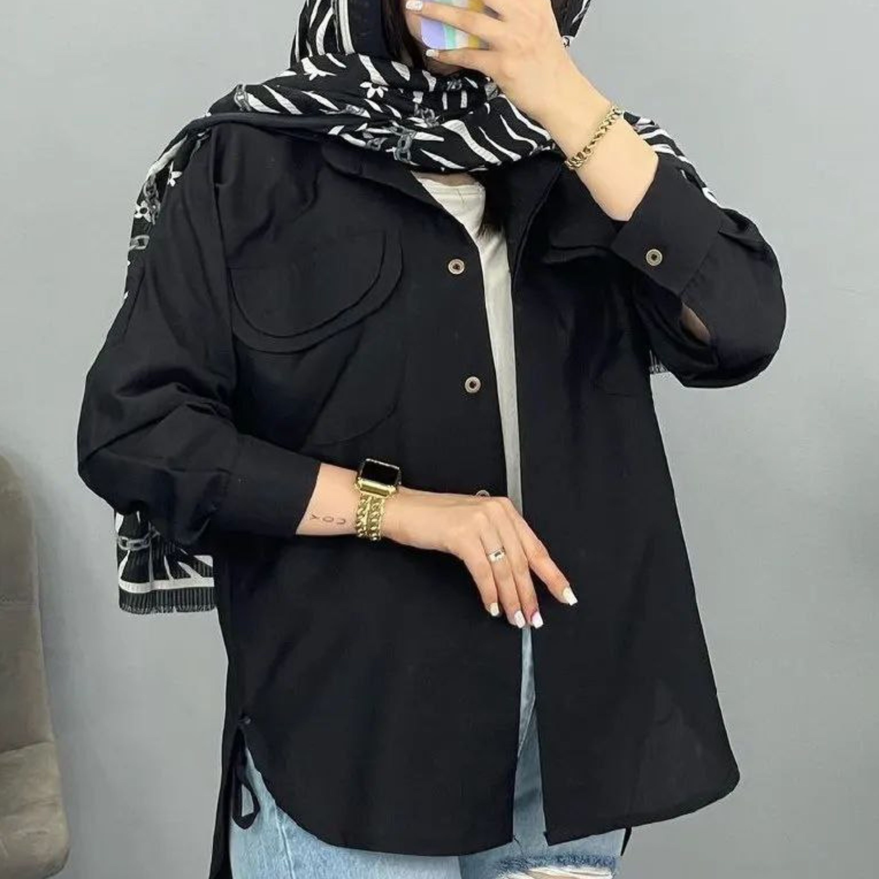 مانتو شومیزی آینور