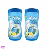 دستمال مرطوب آرایش نینو (Nino) مدل کمر باریک بسته 48 عددی مجموعه 2 عددی