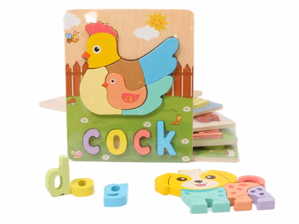 جورچین چوبی حیوانات