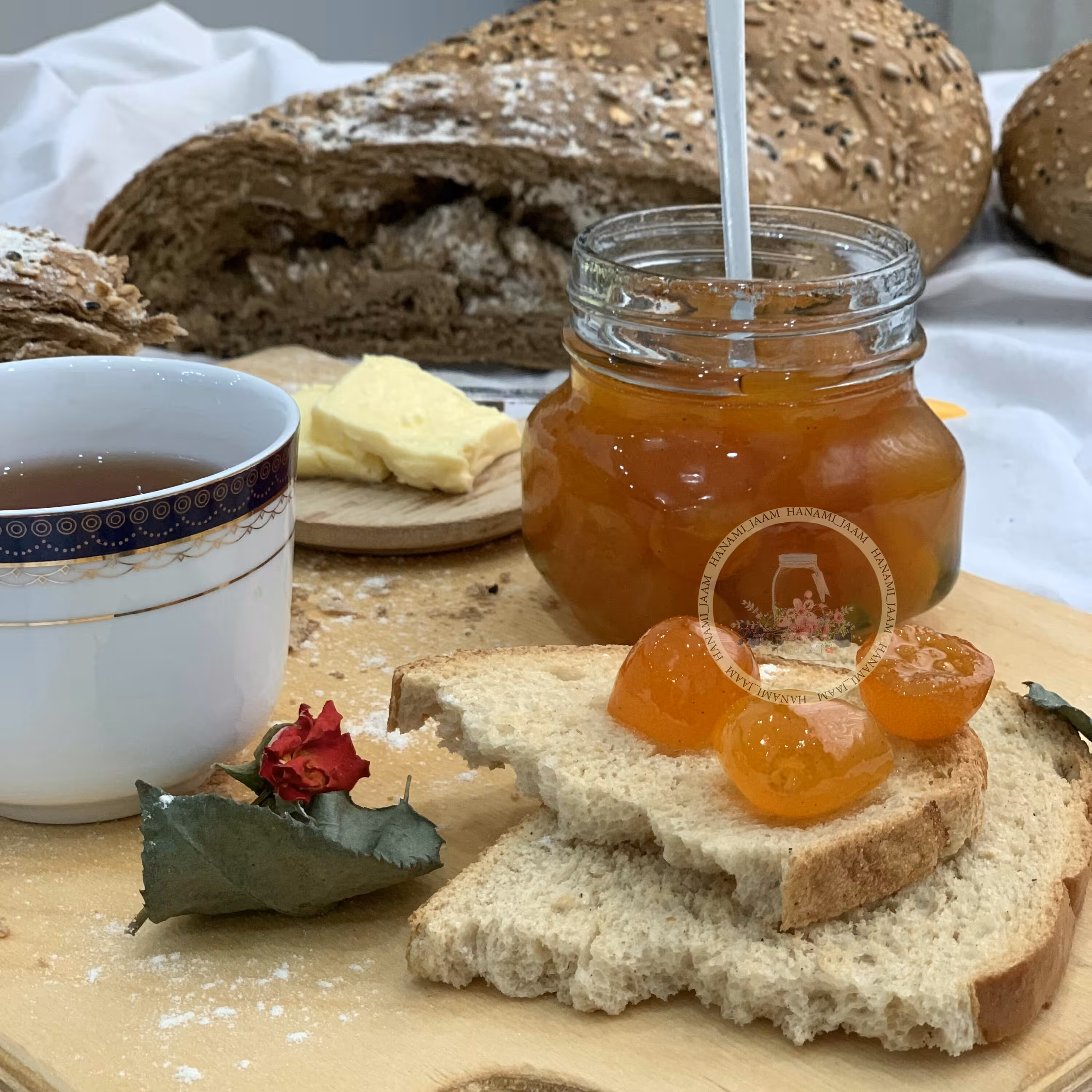 مربای خانگی هانامی کامکوات (یک کیلو)