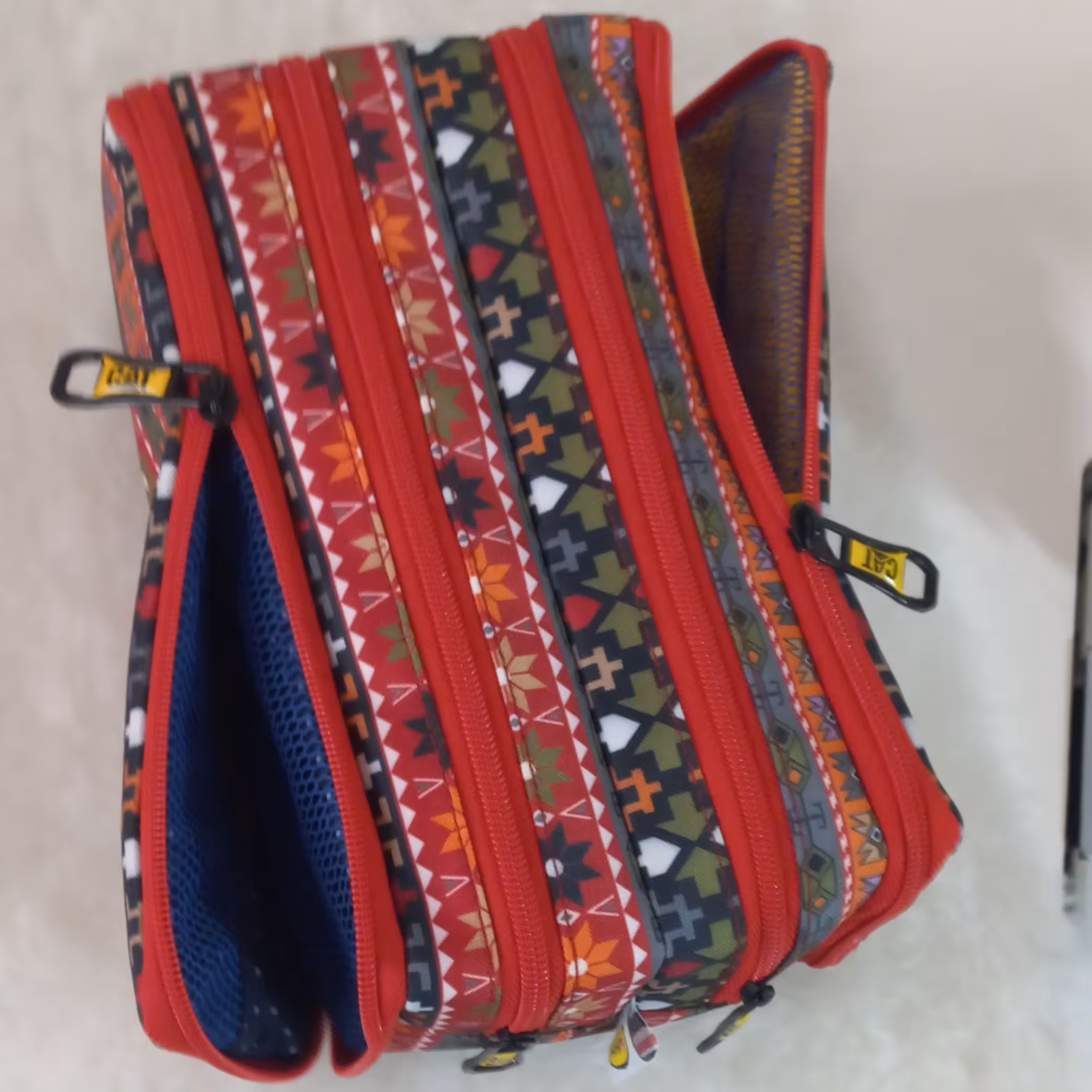 جامدادی چهار زیپ برش دار