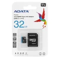 رم 32 گیگ ای دیتا مدل Premier کلاس 10 ساخت کره و  تایوان و فیلیپین  (up to 100mb) A10