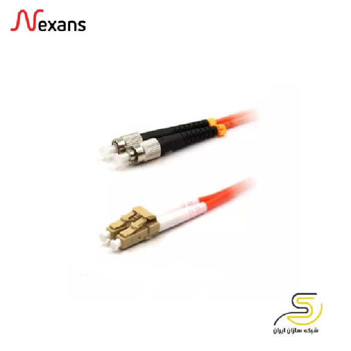 پچ کورد فیبر نوری نگزنس FC-LC ده متری مالتی مود