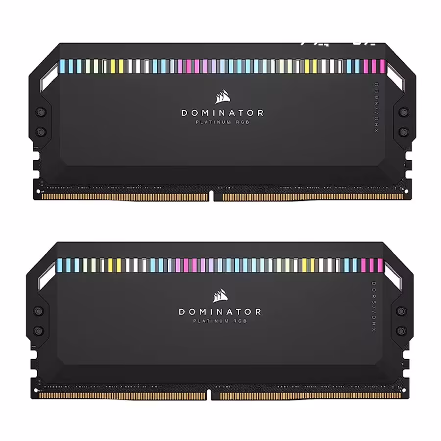 رم کورسیر Dominator Platinum RGB 32GB 16GBx2 6000MHz CL30 DDR5