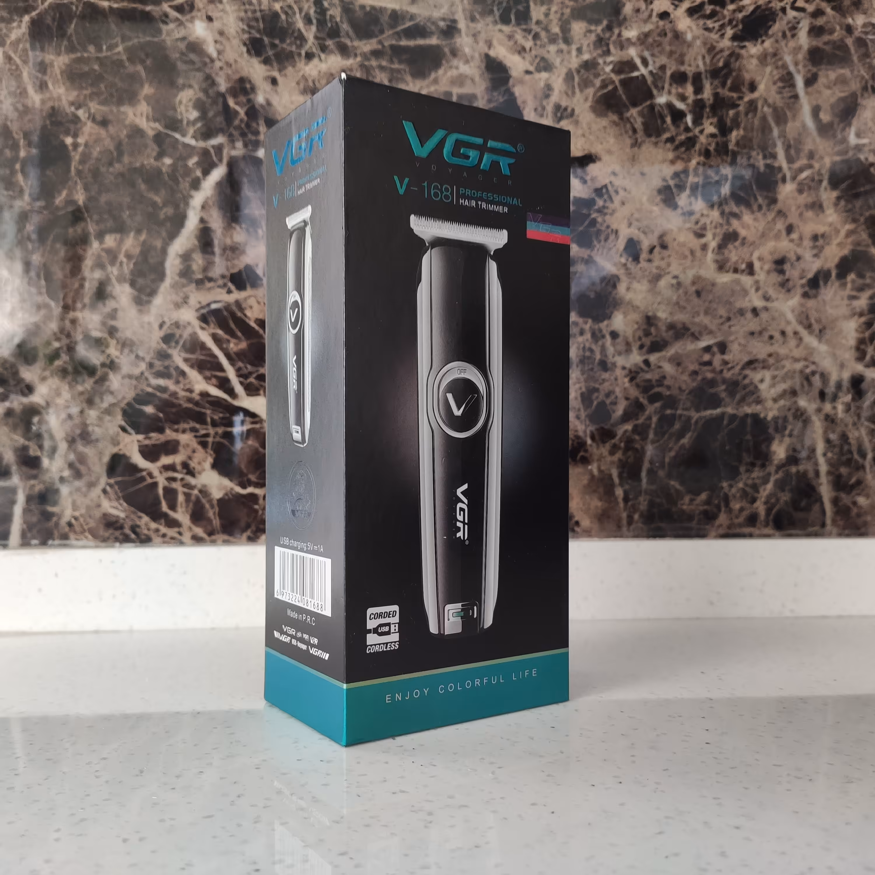 ماشین اصلاح صورت و بدن وی جی آر مدل V-168