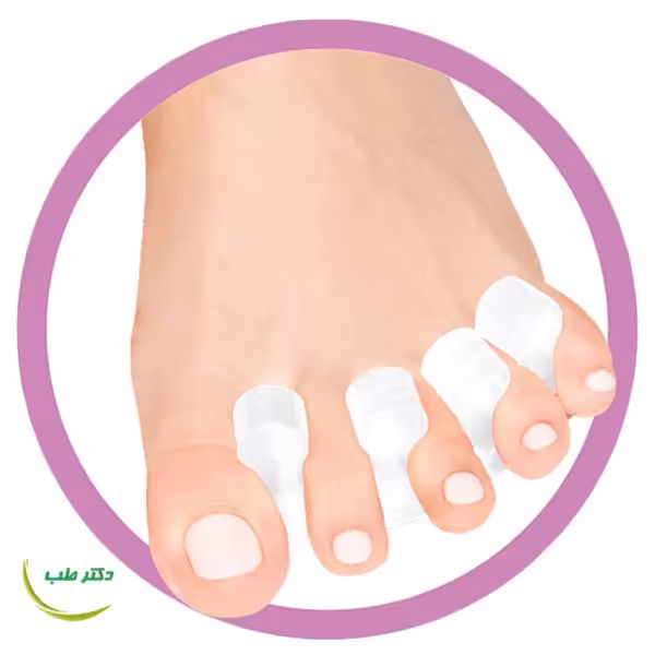 پد جدا کننده انگشتان (پد پدیکور) SpencoGel مدل 1021