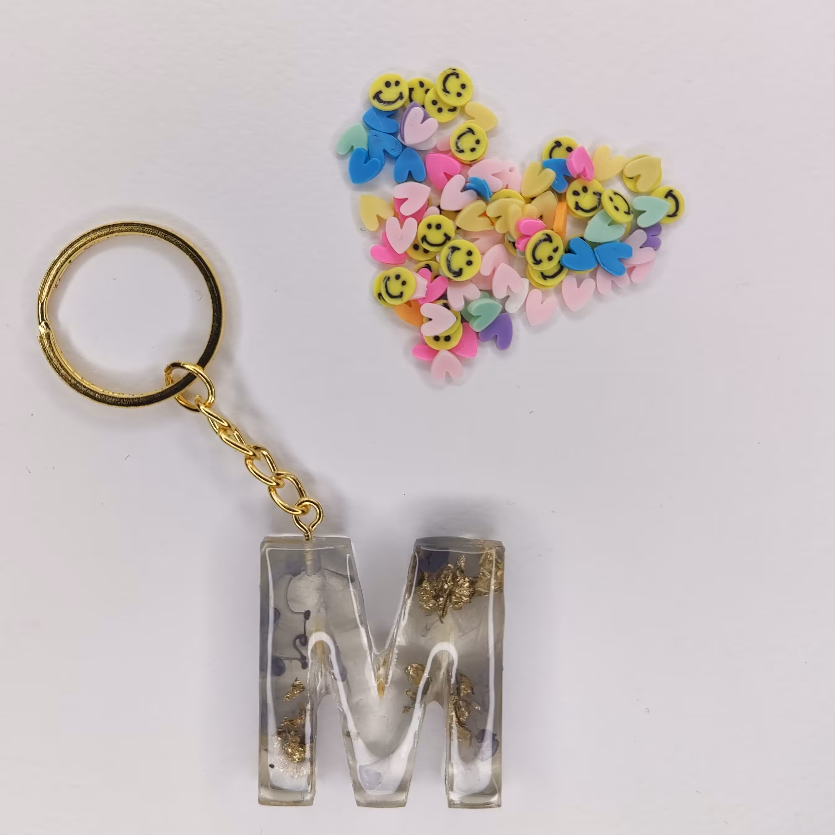 جاسویچی رزین حرف انگلیسی M دستساز