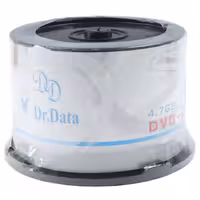 دی وی دی خام دکتر دیتا Dr.Data DVD بسته 50 عددی