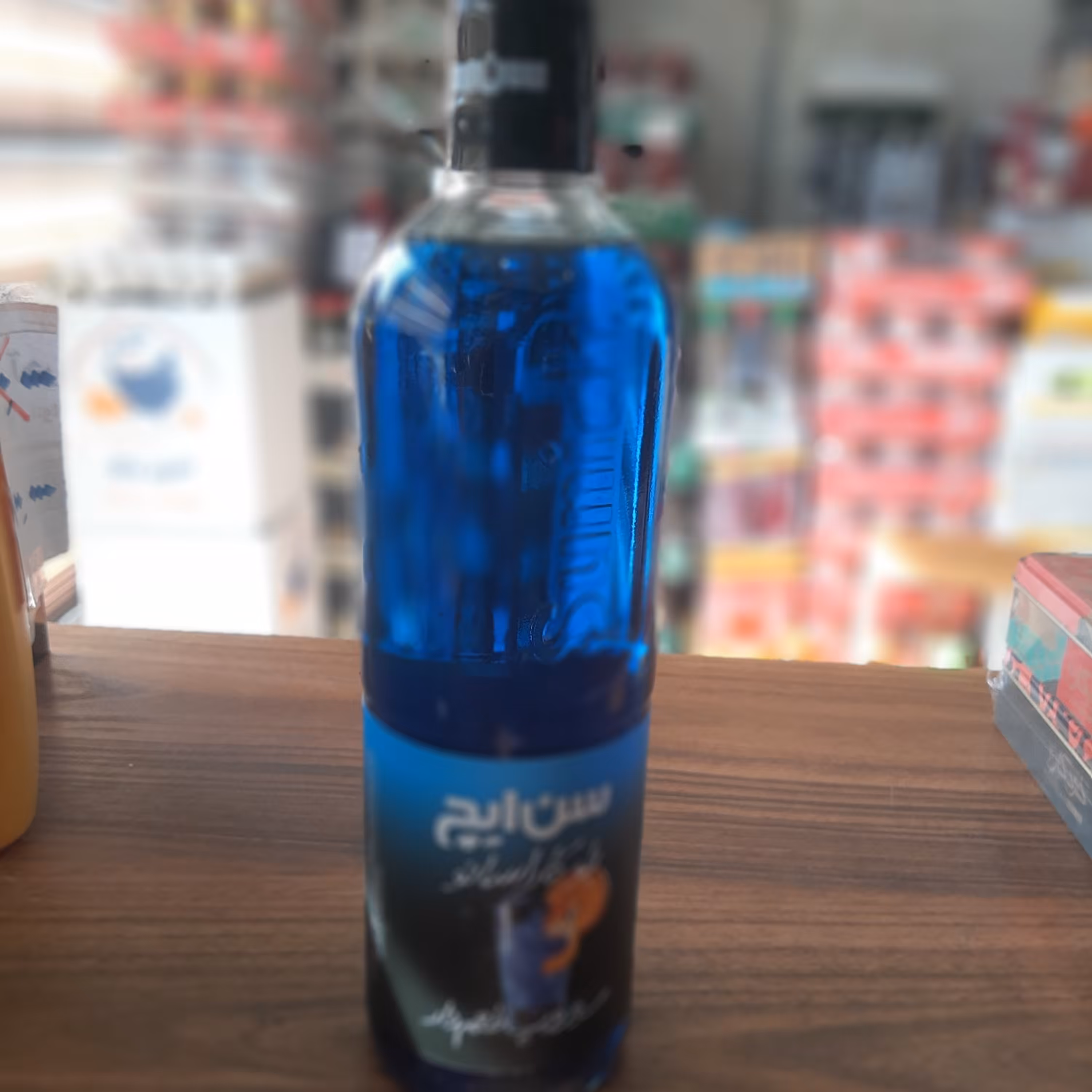 سیروپ طعم دار  بلو کاراسائو سن ایچ 