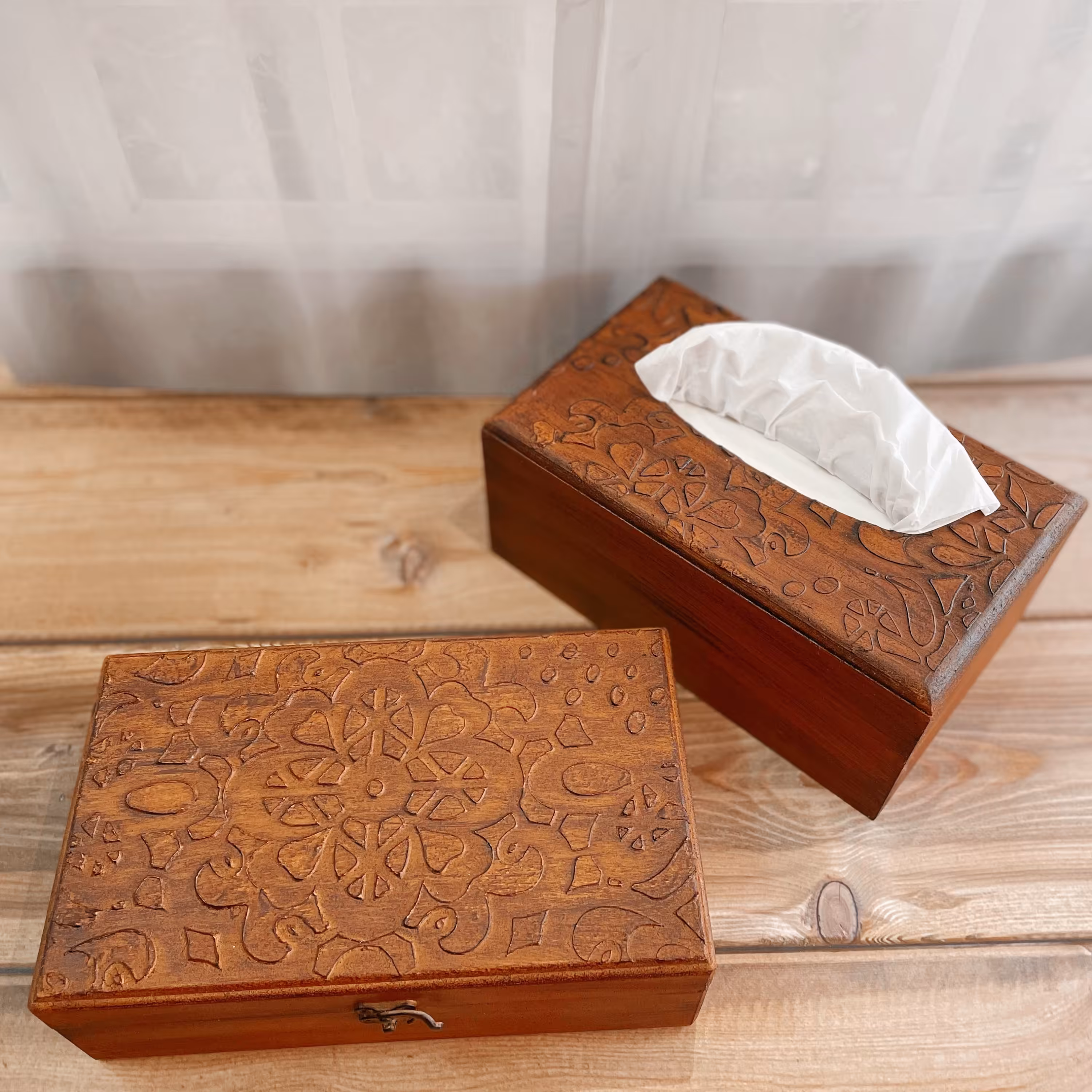 جل تی بگ طرح چوب و منبت سه خونه