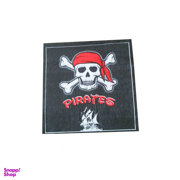 دستمال سفره مدل دزدان دریایی کد D20