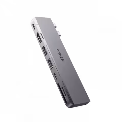 خرید هاب 7 پورت Anker مدل A8354 547 7-in-2 USB-C