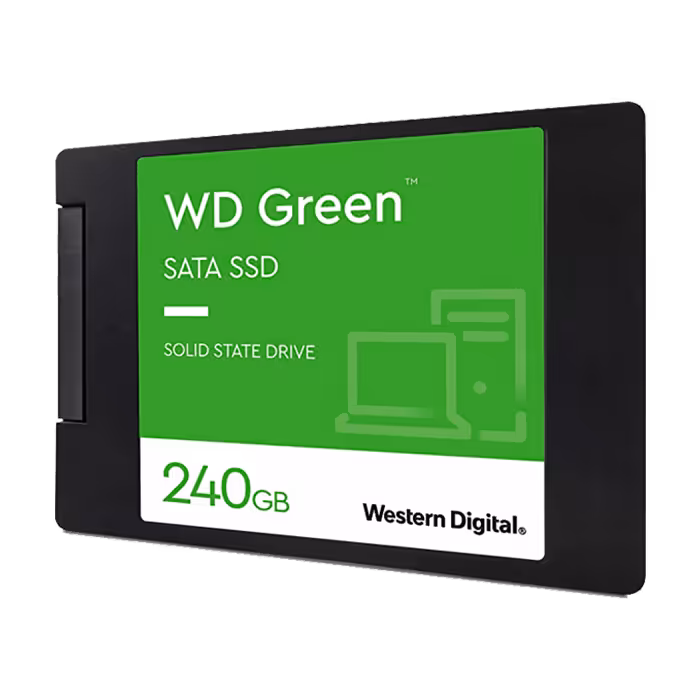 مشخصات، قیمت و خرید SSD وسترن ديجيتال مدل WD Green 240GB