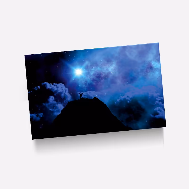 استیکر(برچسب) کارت عابر بانک-طرح کهکشان راه شیری-کد58-سفارشی