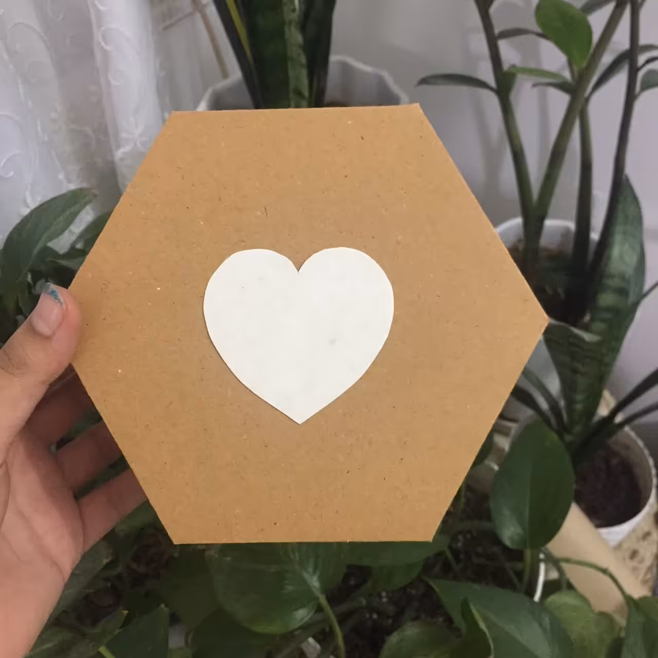 جعبه کادو شش ضلعی نسکافه ای