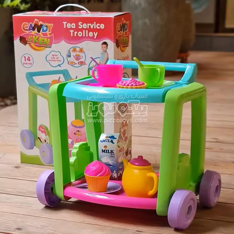 اسباب بازی ست چایی خوری 14 تکه کد 03354