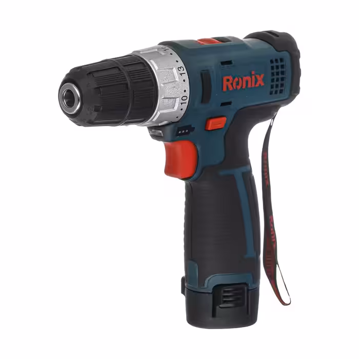 دریل شارژی 8612 رونیکس با گارانتی 12 ماهه