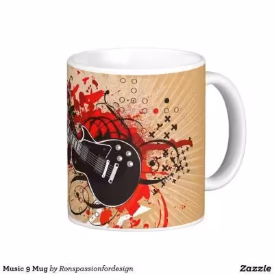 ماگ طرح گیتار
